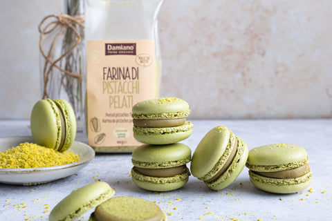 Recette image Macarons al pistacchio