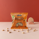 Multipack bustone di carta con dentro 5 sacchetti da 30g di anacardi tostati in comoda monoporzione.