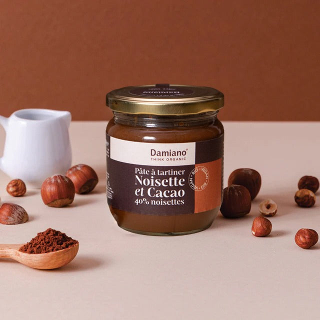 Image représentative du produit Pâte à tartiner Noisette 40% et cacao