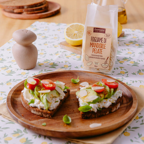 Amandes blanches effilées