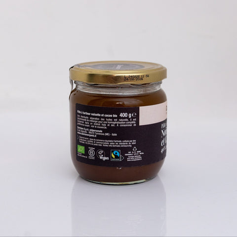 Pâte à tartiner Noisette 40% et cacao