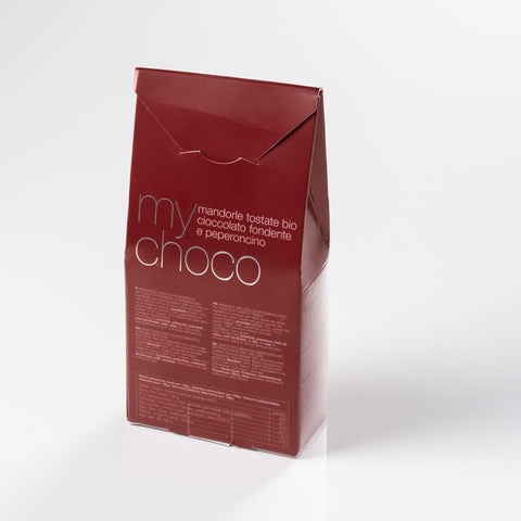 Amandes enrobées de chocolat noir au piment - My Choco