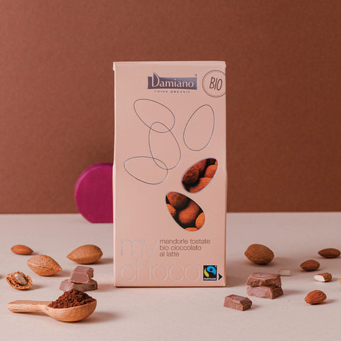 Immagine rappresentativa del prodotto Mandorle al Cioccolato al Latte - MyChoco